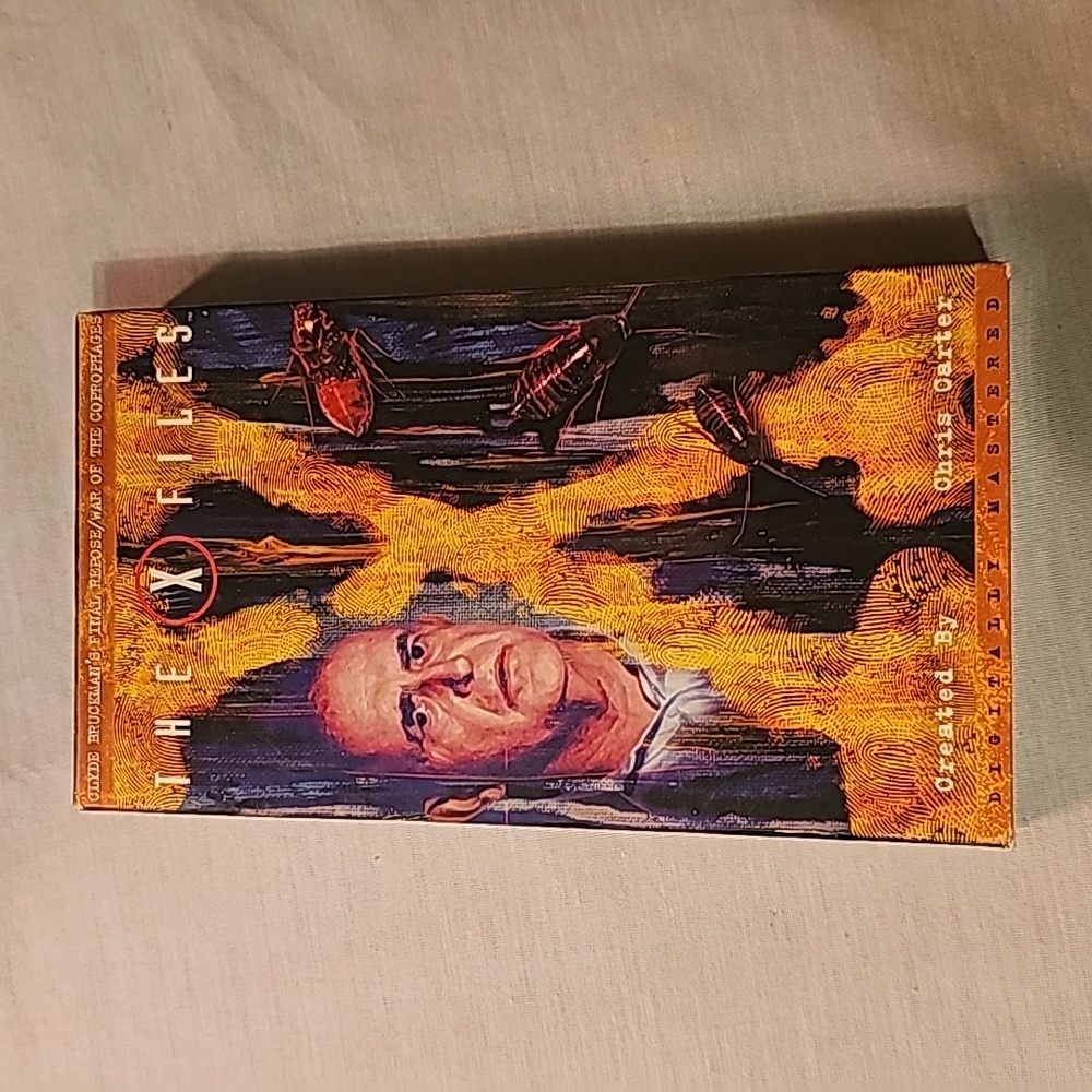 Collector's edition X Files vhs tape